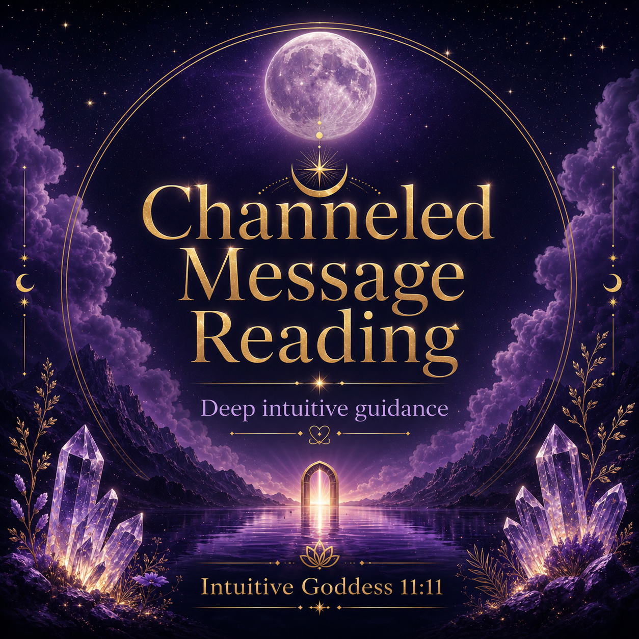 Channeled Message Reading product image for Intuitive Goddess 11:11