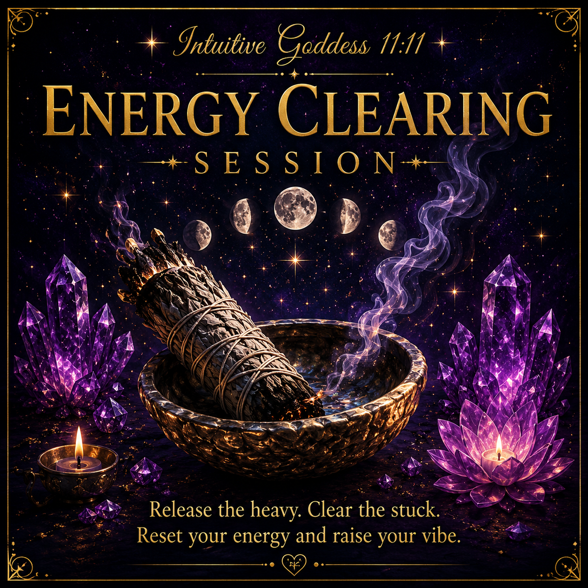 Energy Clearing Session by Intuitive Goddess 11:11