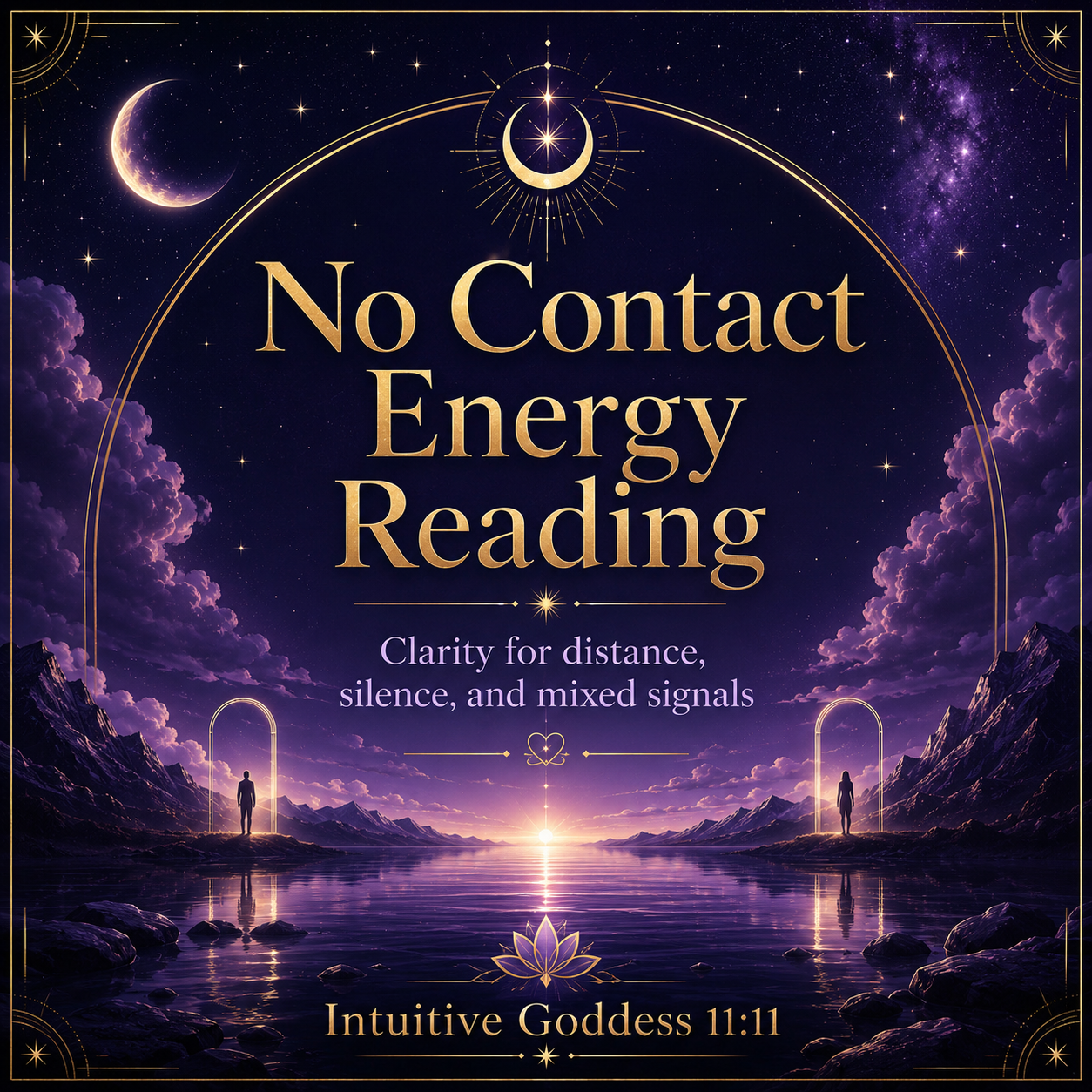 No Contact Energy Reading product image for Intuitive Goddess 11:11