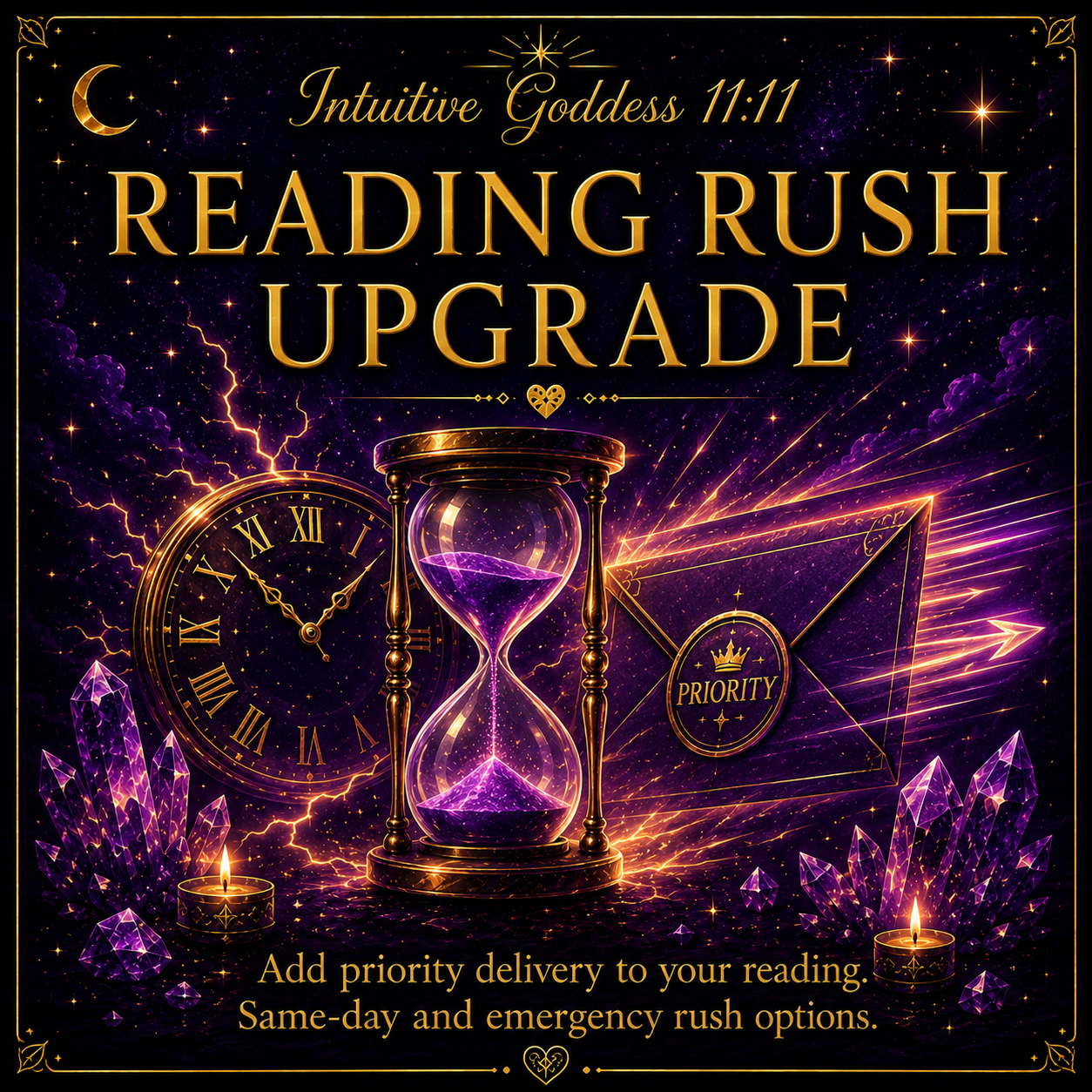 Reading Rush Upgrade by Intuitive Goddess 11:11