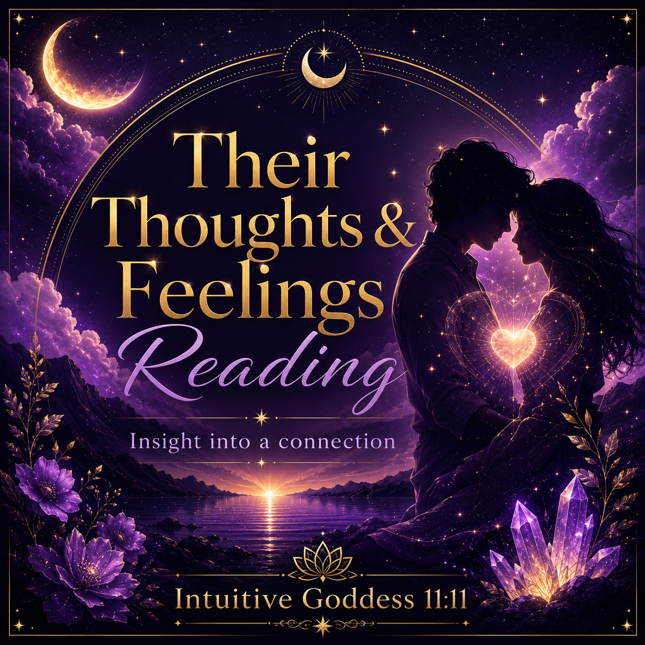 Their Thoughts and Feelings Reading product image for Intuitive Goddess 11:11